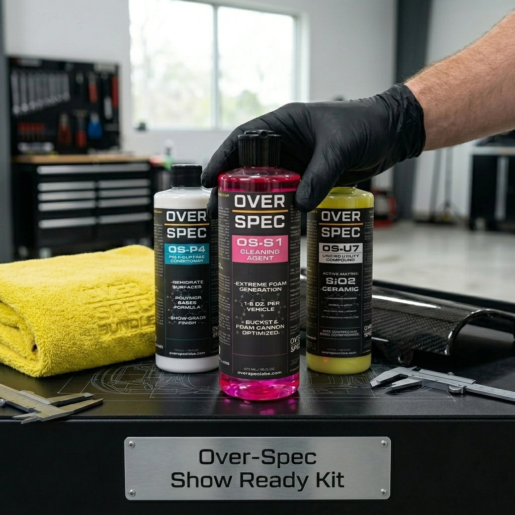 OS | Show Ready Kit — Lava. Protege. Restaura.